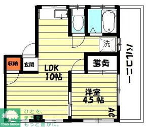 フォルティア目黒の物件間取画像